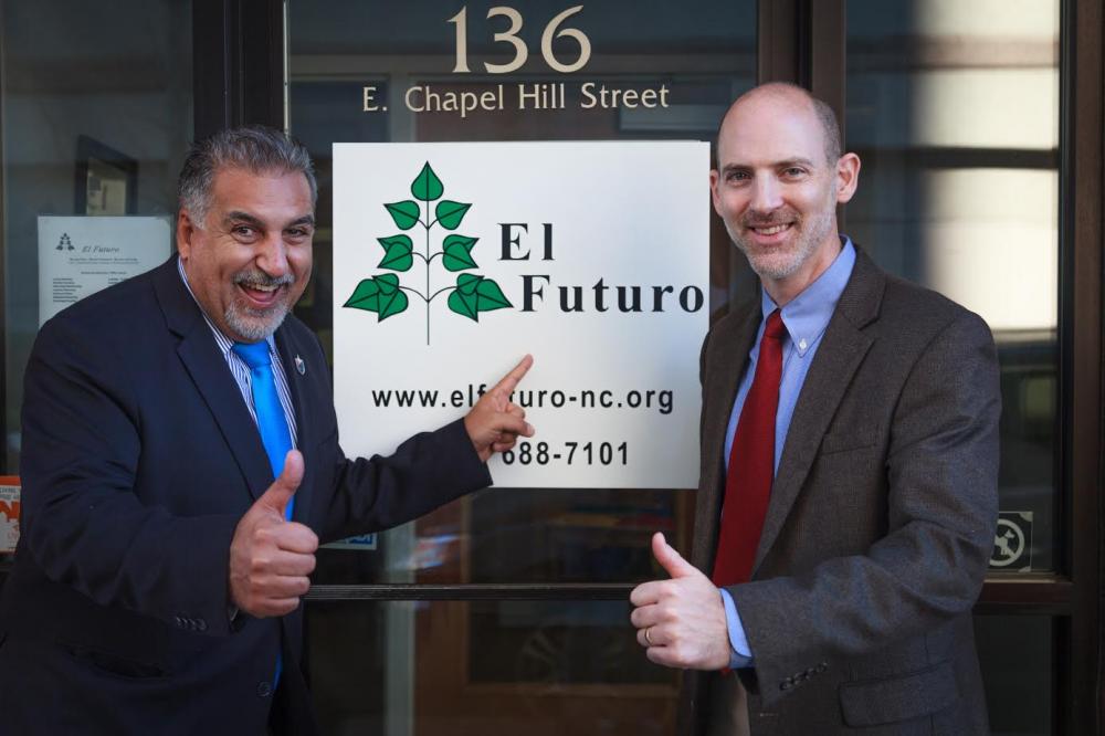 Fernando Fiore (FOX Sports) Visits El Futuro in Durham